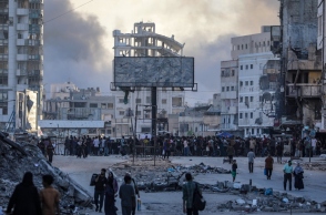 γαζα, συντριμμια, κατοικοι