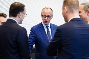 Ο καγκελάριος της Γερμανίας, Φρίντριχ Μερτς 