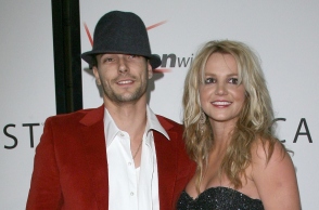 Ο Κέβιν Φέντερλαϊν με την Mπρίτνεϊ Σπίαρς