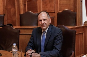 Ο Υπουργός Εξωτερικών, Γιώργος Γεραπετρίτης