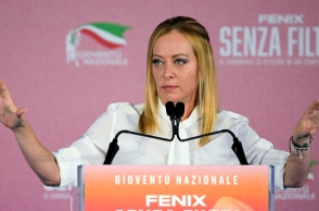 Η Ιταλίδα πρωθυπουργός Τζόρτζια Μελόνι