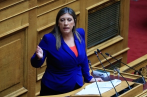 Η πρόεδρος της Πλεύσης Ελευθερίας, Ζωή Κωνσταντοπούλου 