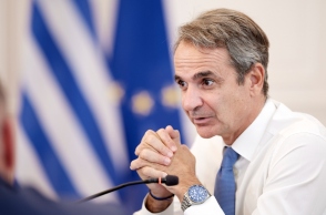 Ο πρωθυπουργός Κυριάκος Μητσοτάκης