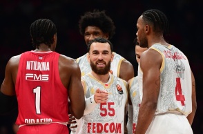 Ολυμπιακός-Μονακό 87-92: «Άλωσε» το ΣΕΦ η ομάδα του Βασίλη Σπανούλη