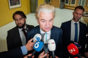 Ο ηγέτης του PVV, Γκερτ Βίλντερς   