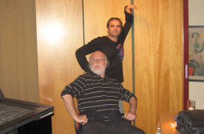 Ο Διονύσης Σαββόπουλος με τον Γιώτη Κιουρτσόγλου