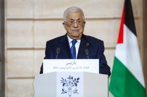 Ο επικεφαλής της Παλαιστινιακής Αρχής, Μαχμούντ Αμπάς