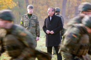 Ο Υπουργός Άμυνας της Γερμανίας, Μπόρις Πιστόριους