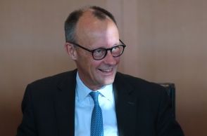 Ο καγκελάριος της Γερμανίας, Φρίντριχ Μερτς 