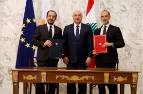 Κύπρος: Υπογραφή οριοθέτησης ΑΟΖ και συμφωνία ηλεκτρικής διασύνδεσης με Λίβανο