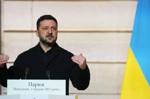 Ο Ουκρανός πρόεδρος, Βολοντίμιρ Ζελένσκι