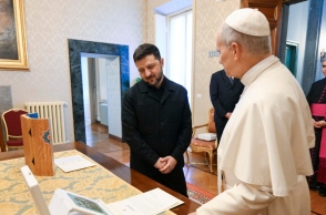 Συνάντηση Ζελένσκι - Πάπα 