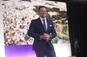 Ο πρόεδρος του Κινήματος Δημοκρατίας, Στέφανος Κασσελάκης 