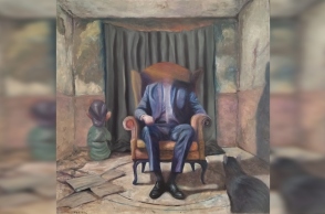 Aleister,  80x80 cm, 2025