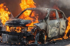 αυτκινητο καιγεται