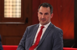 Ο πρόεδρος της Νέας Αριστεράς, Αλέξης Χαρίτσης