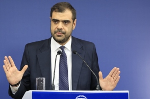 Ο κυβερνητικός εκπρόσωπος, Παύλος Μαρινάκης