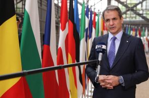 O Kυριάκος Μητσοτάκης