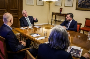 Συνάντηση του Προέδρου της Δημοκρατίας Κωνσταντίνου Τασούλα με εκπροσώπους και φορείς για θέματα οδικής ασφάλειας