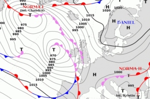 μετεωρολογικός χαρτης