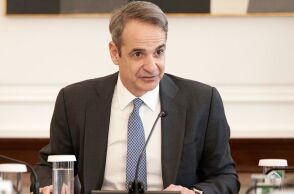 O Kυριάκος Μητσοτάκης