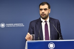 Ο κυβερνητικός εκπρόσωπος, Παύλος Μαρινάκης