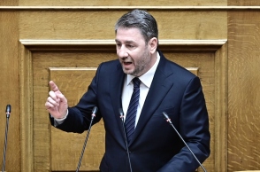 Ο πρόεδρος του ΠΑΣΟΚ, Νίκος Ανδρουλάκης