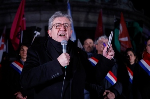 Ο ιδρυτής του κόμματος «Ανυπότακτη Γαλλία» Ζαν-Λυκ Μελανσόν