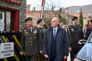 Ο Υπουργός Εθνικής Άμυνας, Νίκος Δένδιας, συμμετείχε στις εκδηλώσεις των "Δ' Καραβαγγελείων 2026", στην Καστοριά