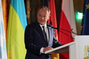 ο Πολωνός πρωθυπουργός Ντόναλντ Τουσκ 