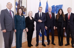 Συνάντηση του πρωθυπουργού Κυριάκου Μητσοτάκη με αντιπροσωπεία του Κογκρέσου των ΗΠΑ, στο Μέγαρο Μαξίμου