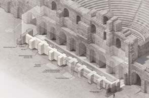 Η πρόταση αναστήλωσης της σκηνής του Ηρωδείου