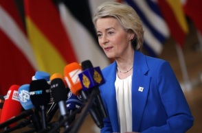 Η πρόεδρος της Κομισιόν, Ούρσουλα Φον ντερ Λάιεν