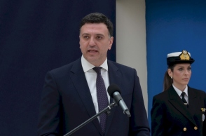 Ο υπουργός Ναυτιλίας, Βασίλης Κικίλιας