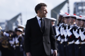 Ο πρόεδρος της Γαλλίας, Εμανουέλ Μακρόν 