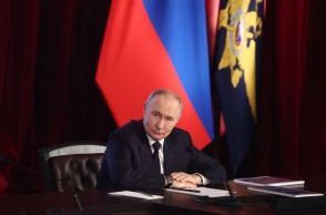 Ο πρόεδρος της Ρωσίας, Βλαντιμίρ Πούτιν