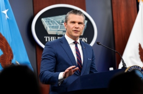 Ο υπουργός Άμυνας των ΗΠΑ, Πιτ Χέγκσεθ