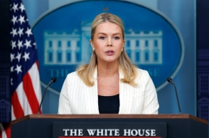 Η εκπρόσωπος Τύπου του Λευκού Οίκου, Κάρολαϊν Λέβιτ