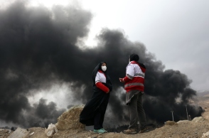 Προειδοποίηση για όξινη βροχή μετά τις επιθέσεις 