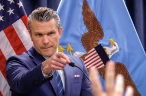 Ο υπουργός Άμυνας των ΗΠΑ, Πιτ Χέγκσεθ