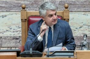 O αντιπρόεδρος της Βουλής Οδυσσέας Κωνσταντινόπουλος