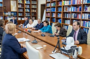 Συνάντηση της Υπουργού Πολιτισμού με την Κοινοβουλευτική Επιτροπή Πολιτισμού, Παιδείας, Έρευνας, Νεολαίας, Αθλητισμού και Μέσων Ενημέρωσης της Μολδαβίας