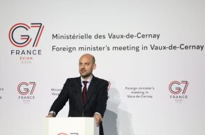 Ο Γάλλος Υπουργός Εξωτερικών Ζαν Νοέλ Μπαρό