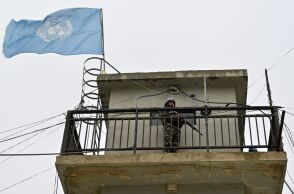 Φυλάκιο της UNFIL στα σύνορα Ισραήλ και Λιβάνου