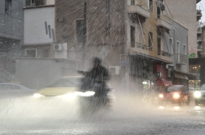 Κακοκαιρία Erminio: 112 για έντονα καιρικά φαινόμενα στη Θεσσαλία