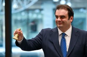 Ο Κυριάκος Πιερρακάκης στο Eurogroup