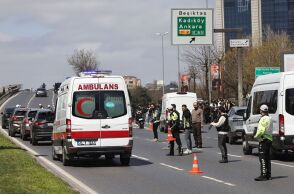 Αποκλεισμένο το σημείο της επίθεσης στο ισραηλινό προξενείο στην Κωνσταντινούπολη