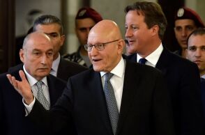 Ο πρωθυπουργός του Λιβάνου, Ναουάφ Σαλάμ