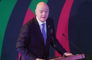 Ο πρόεδρος της FIFA, Τζιάννι Ινφαντίνο
