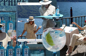 Η Βάσια Κωσταρά με το Bombay Sapphire στο Grand Prix 2026